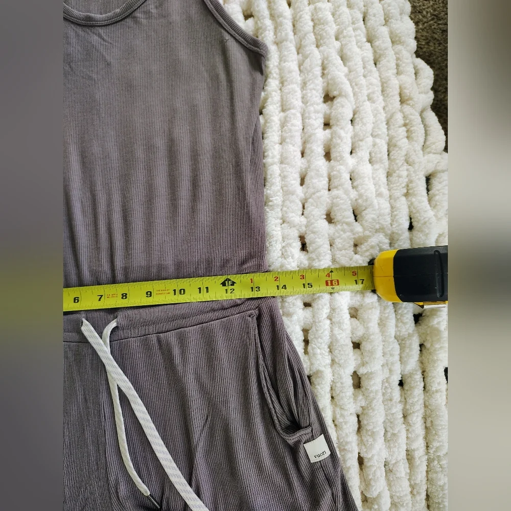 Vuori Torrey Ribbed Romper Shorts - Picture 7 of 12